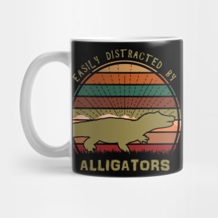 Easily Distracted By Alligators Mug